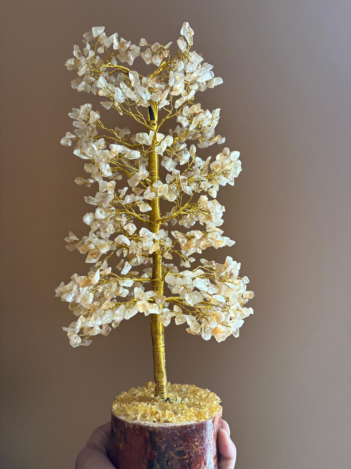 Handmade Citrine Crystal Tree – Attract Wealth & Abundance