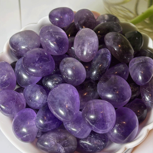 Amethyst Tumbled Stone