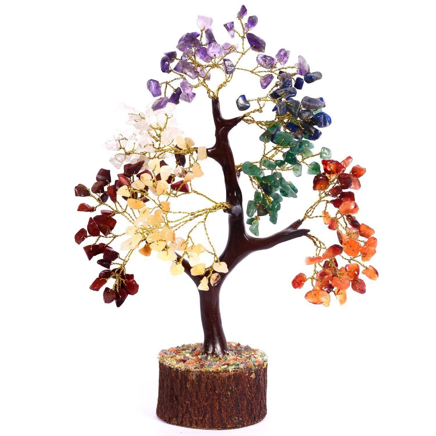 Seven Chakra Gemstone Tree of Life - Balancing Energy Bonsai