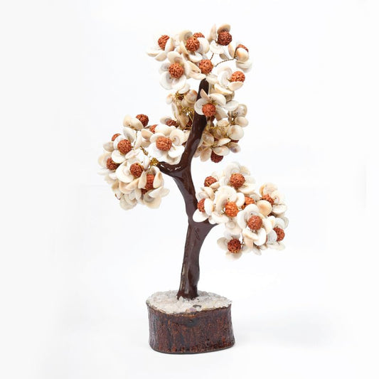 Gomti Chaka Rudraksha Tree, (300 Beads of Gomti Chakra and Rudraksha)