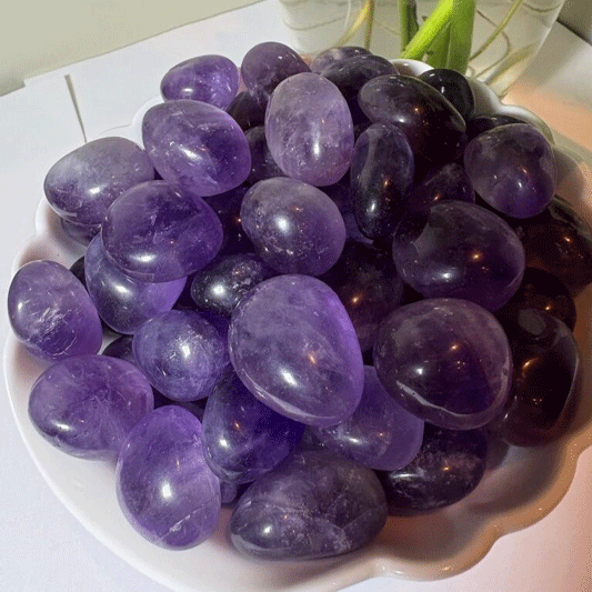 Amethyst Tumbled Stone