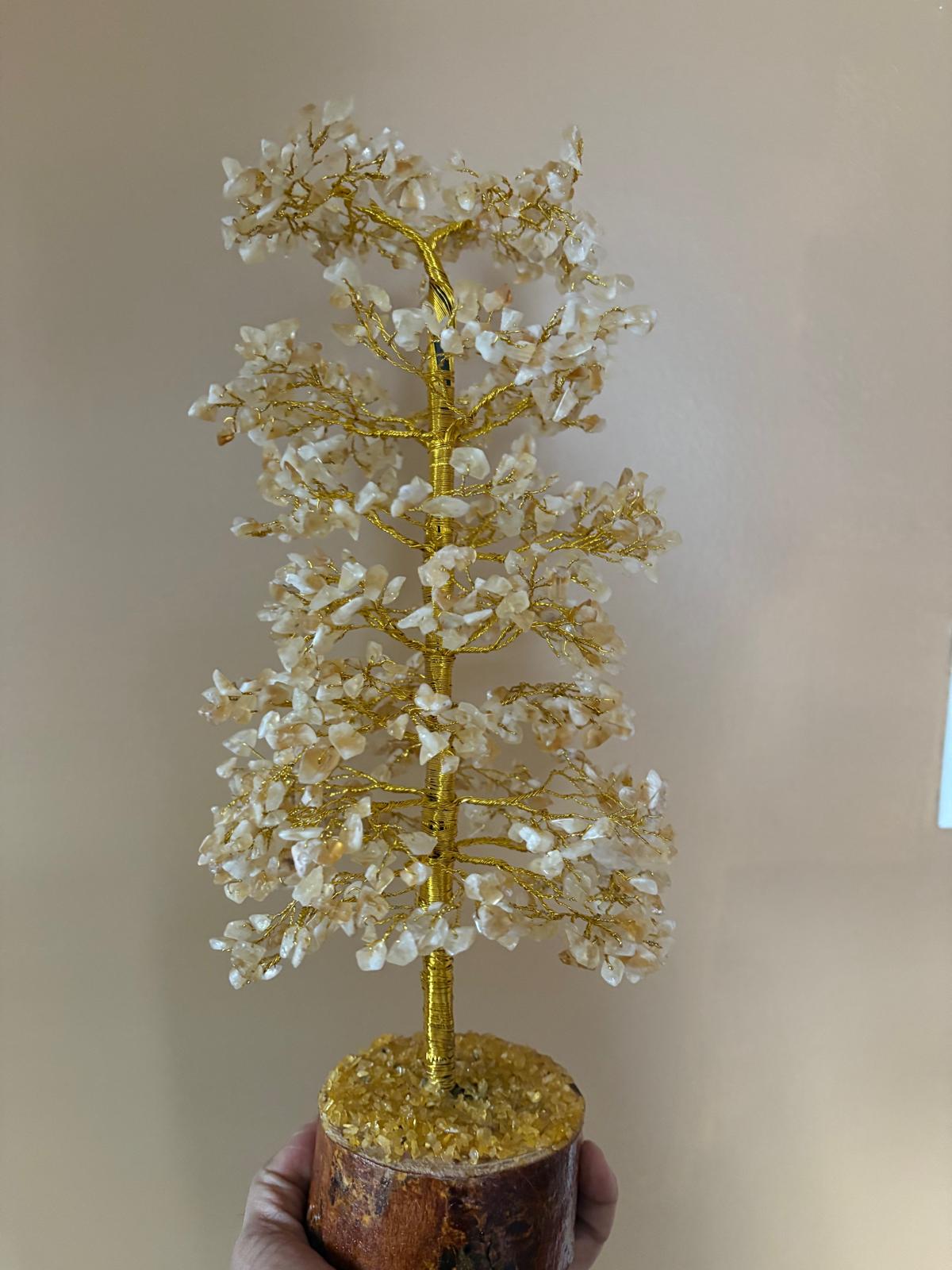 Handmade Citrine Crystal Tree – Attract Wealth & Abundance