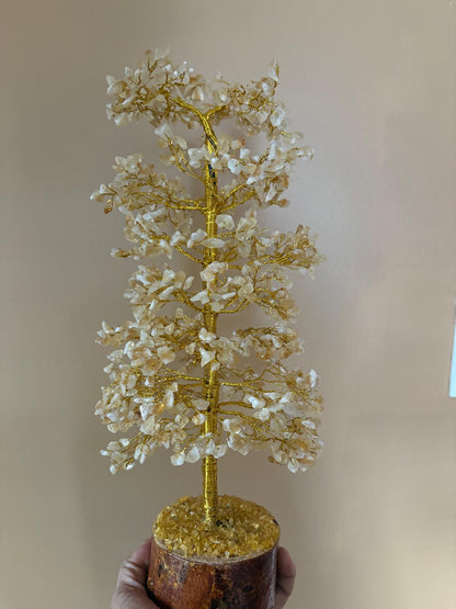 Handmade Citrine Crystal Tree – Attract Wealth & Abundance