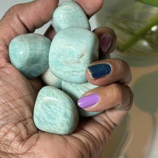 Amazonite Tumbled Stones