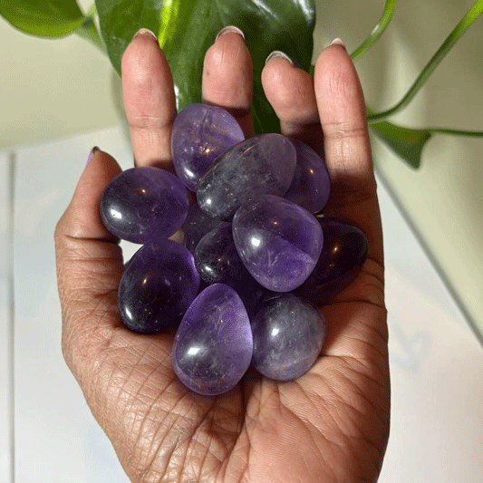 Amethyst Tumbled Stone