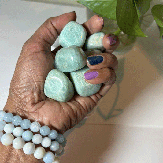 Amazonite Tumbled Stones