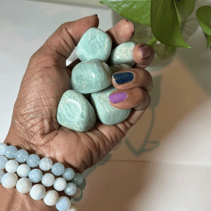 Amazonite Tumbled Stones