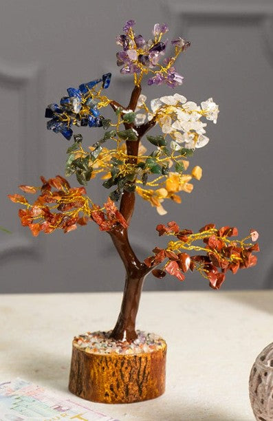 Seven Chakra Gemstone Tree