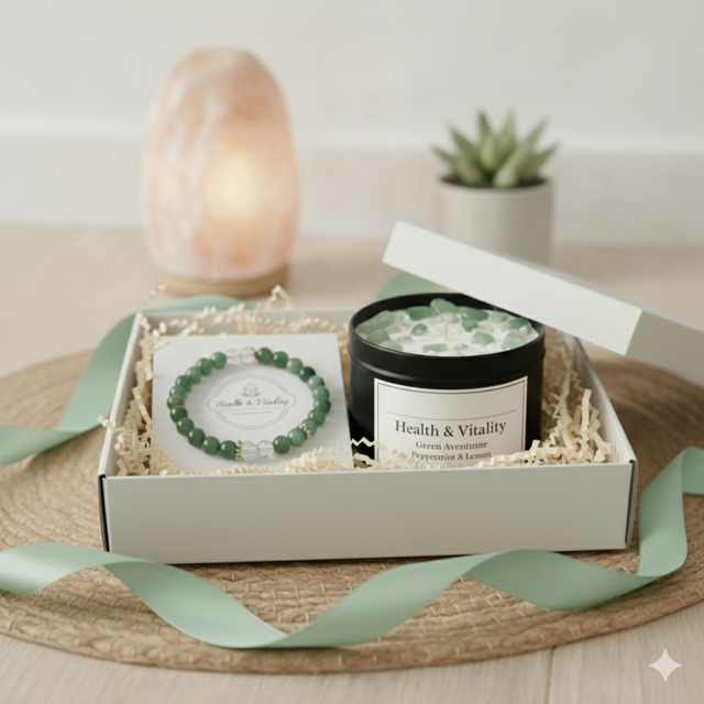 Health & Vitality Crystal Wellness Gift Set