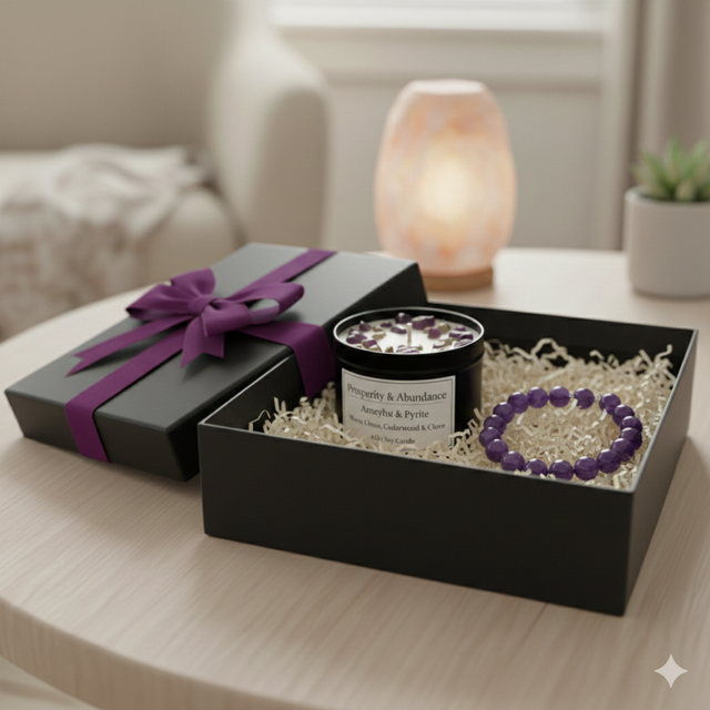 Prosperity &amp; Abundance Crystal Healing Set