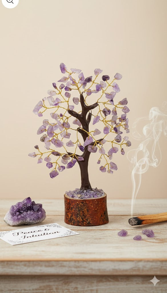 Amethyst Crystal/Gemstone Tree