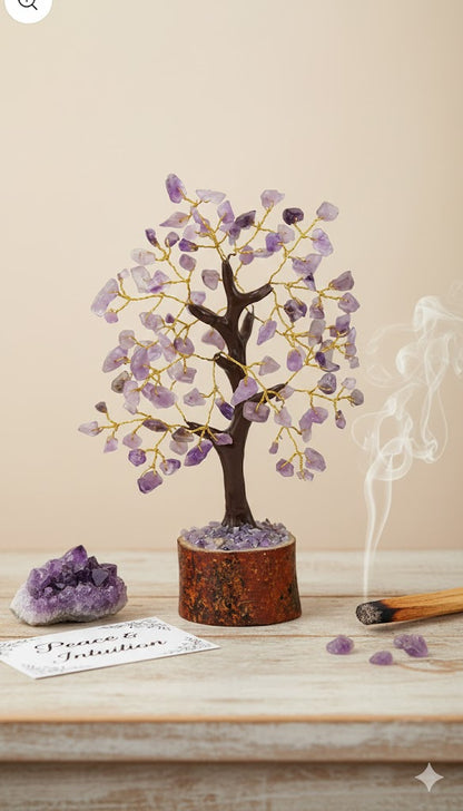 Amethyst Crystal/Gemstone Tree