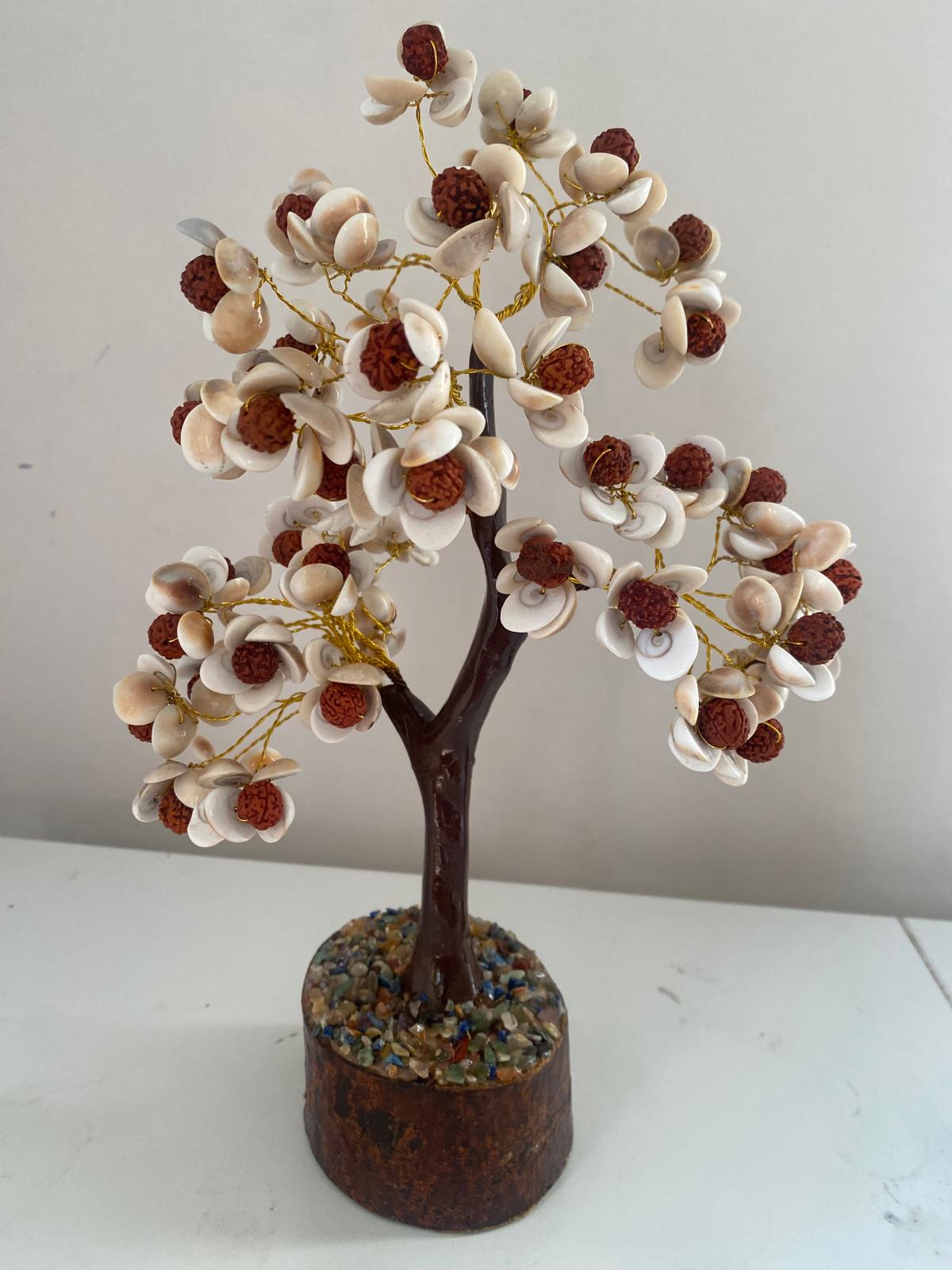 Gomti Chaka Rudraksha Tree, (300 Beads of Gomti Chakra and Rudraksha)