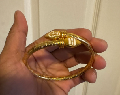 Brass Murugan Vel Kada, Bangle
