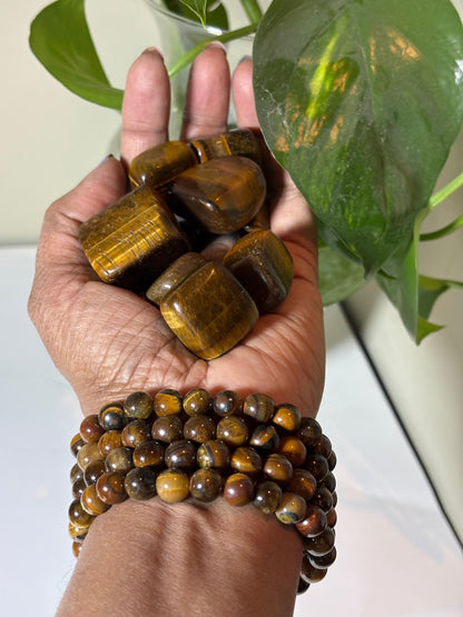 Tiger Eye Tumbled Stone