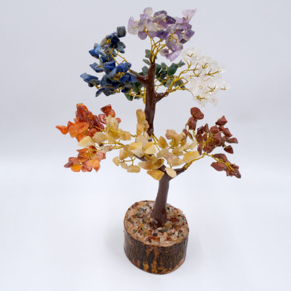 Seven Chakra Tree Crystal Healing Gemstone Tree for Home Decor - Image 3