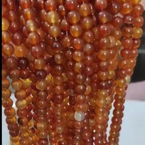 Carnelian Gemstone Beads