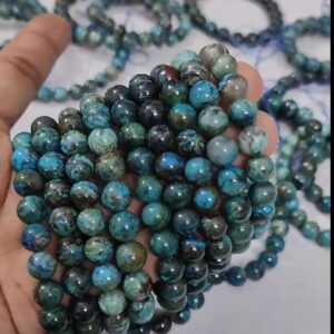 Chrysocolla Gemstone Beads (8mm)