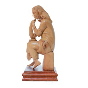 Lady Sitting Statue