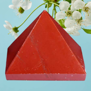 Red Jasper Crystal Pyramid