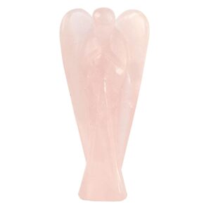 Rose Quartz Angel (2" size)