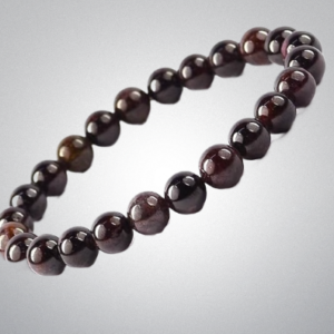Garnet Beads Bracelet (10 mm Beads)